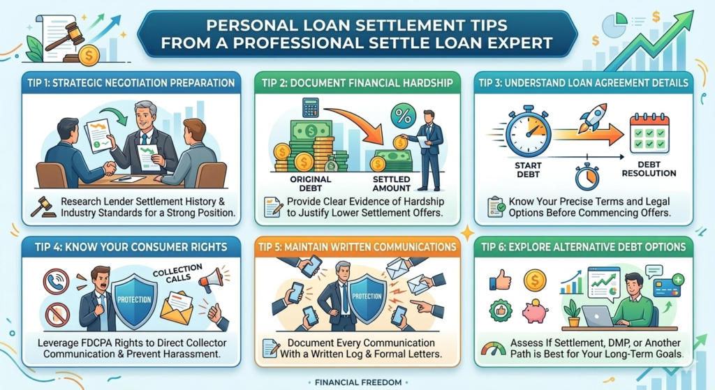 Personal Loan Settlement Tips from a Professional Settle Loan Expert